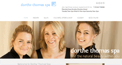 Desktop Screenshot of dorthethomasspa.com